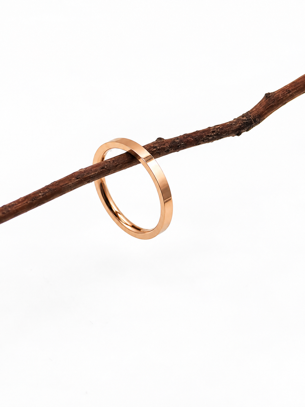 Barely-There Stacker Ring - Gold , Silver , Rose Gold
